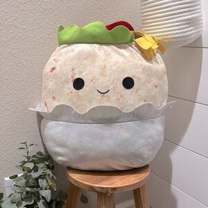 Squishmallows bernardo the burrito 16” plush